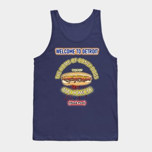 Welcome To Detroit Tank Top